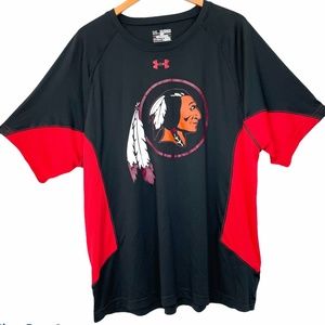 Under Armour Calhoun Warriors Black Football Jersey Men's 2XL Loose Heatgear